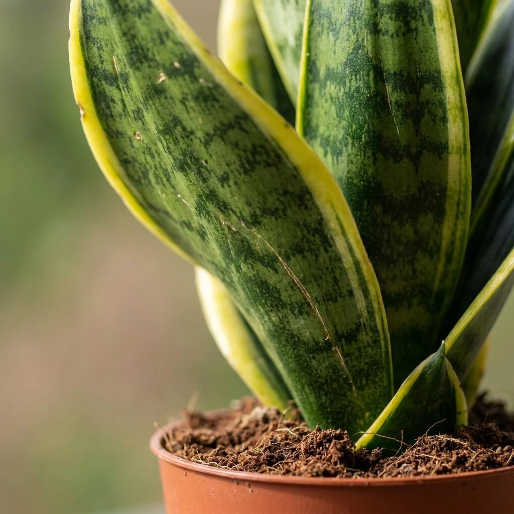 Green boutiQ - Sansevieria Future Superb - Bogenhanf - 4 Pflanzen - mit Korb - Topf 12cm - Höhe 35cm Bild 4