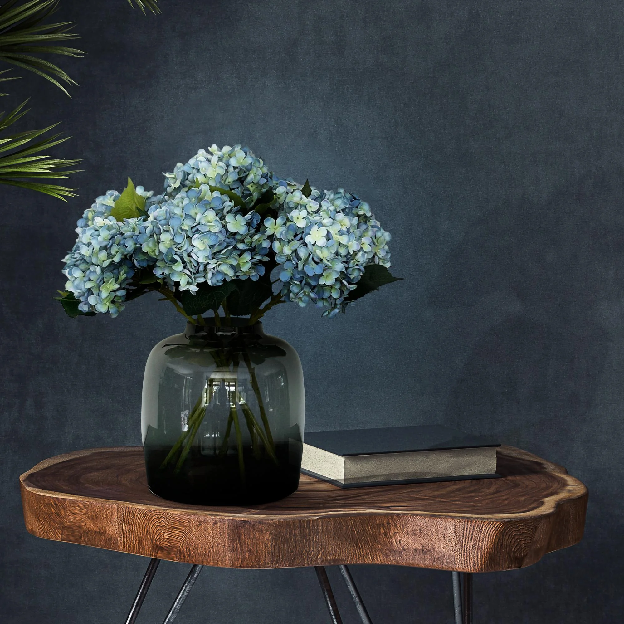 Kunsthortensie Blau
