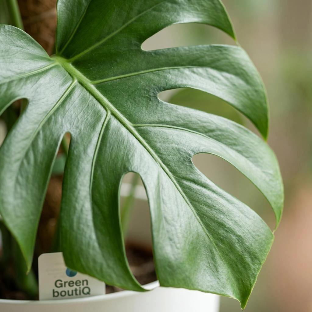 Monstera Deliciosa am Moosstab
