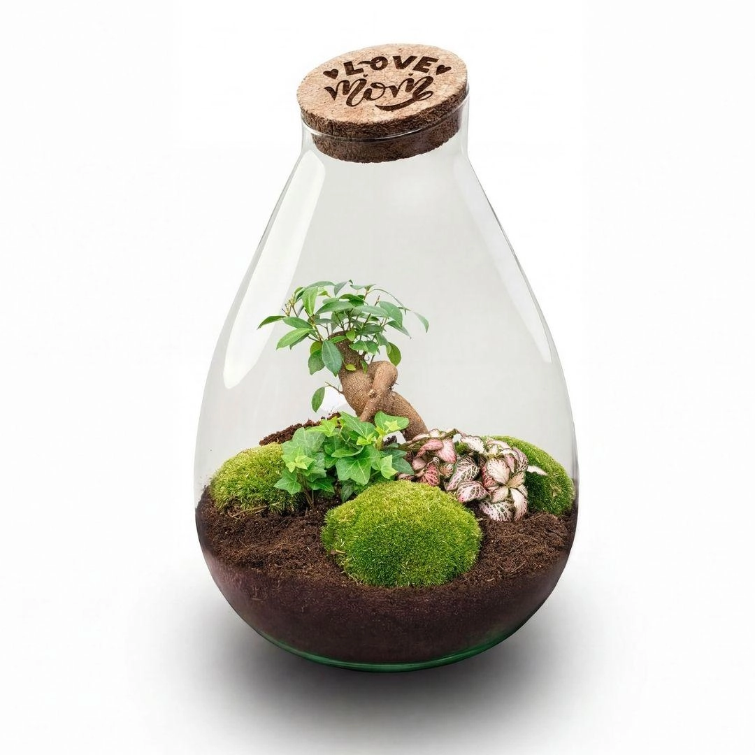 Muttertags-Terrarium Drop XL – LOVE MOM