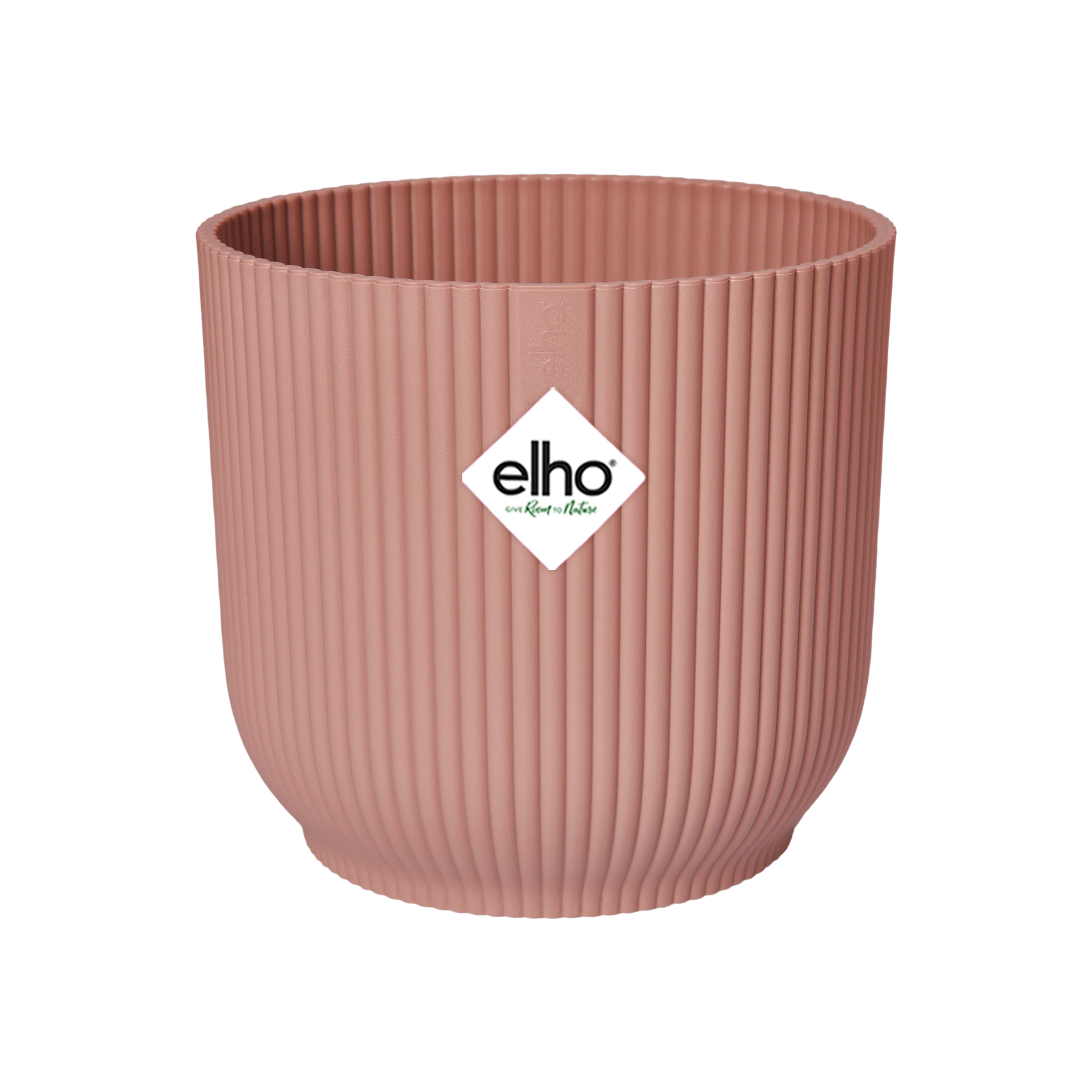 Elho Vibes Fold Topf rund - inklusive Rollen - D35 x H33