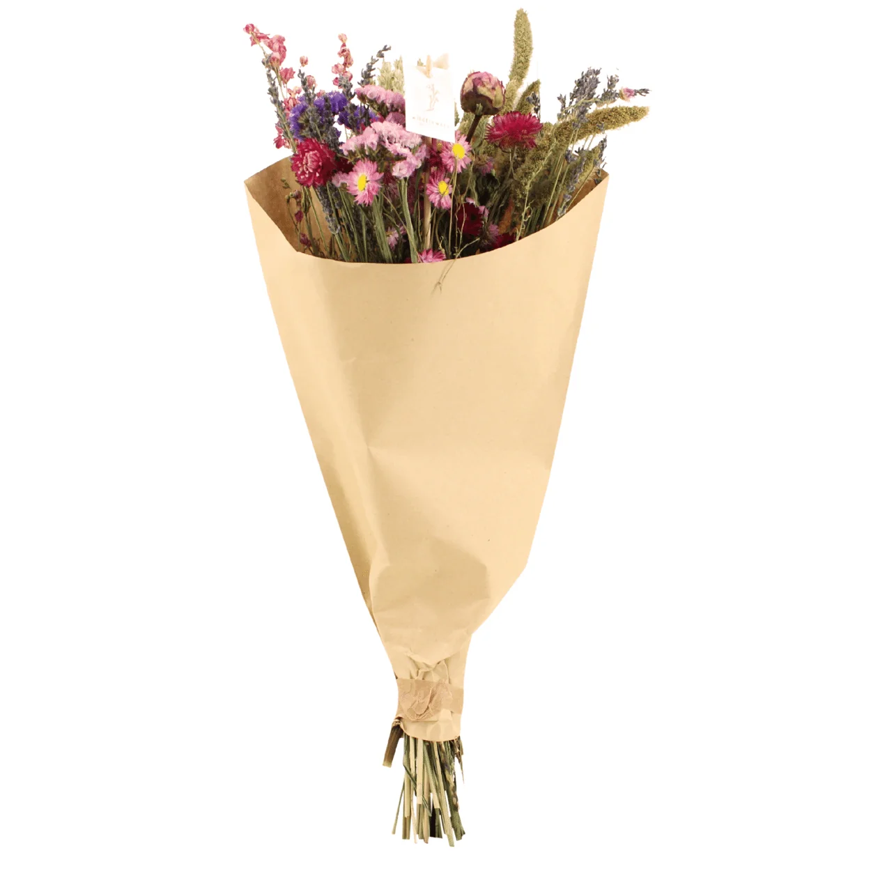 Droogbloemen Field Bouquet Pink