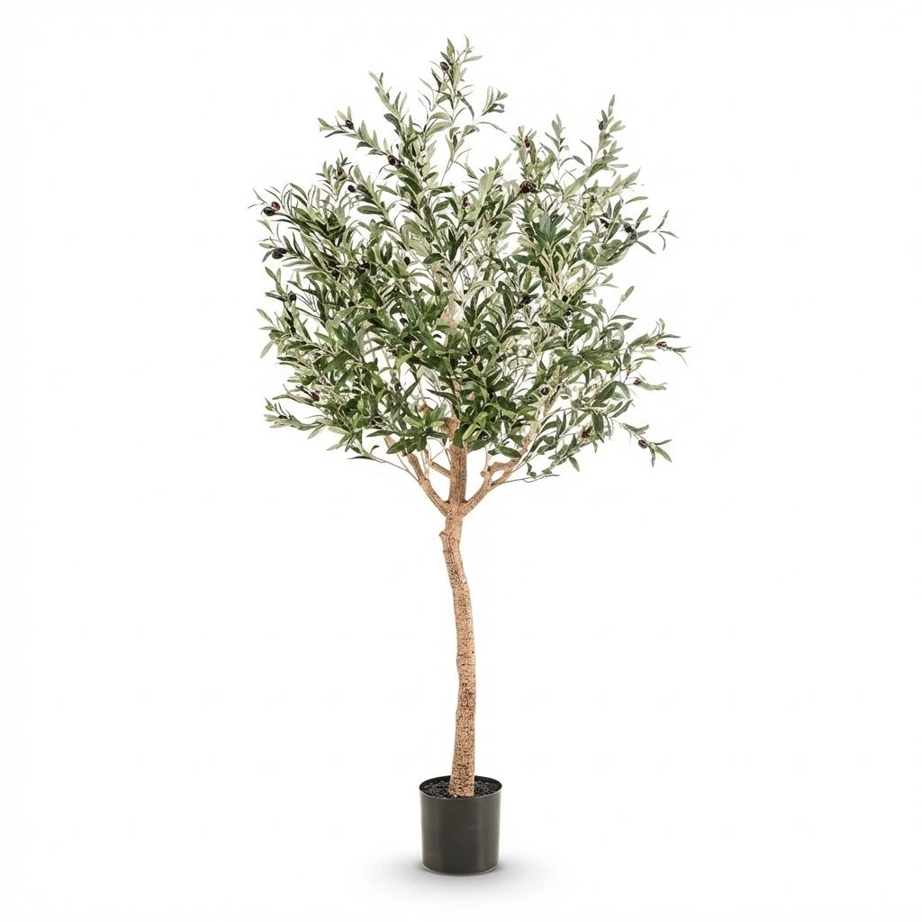 Kunstpflanze - Olea europaea - Olivenbaum - 180 cm Bild 1