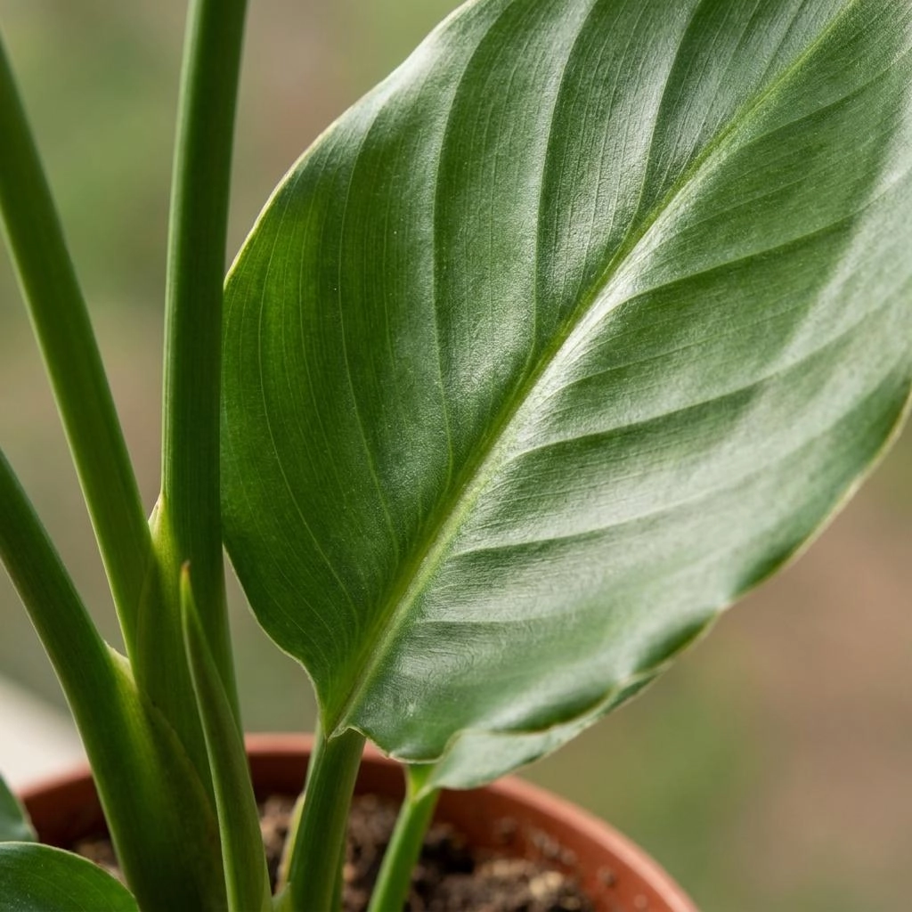 Green boutiQ - Strelitzia Reginea - Paradiesvogelblume - 4 Pflanzen - mit Potter Grijs - Topf 12cm - Höhe 35cm Bild 4