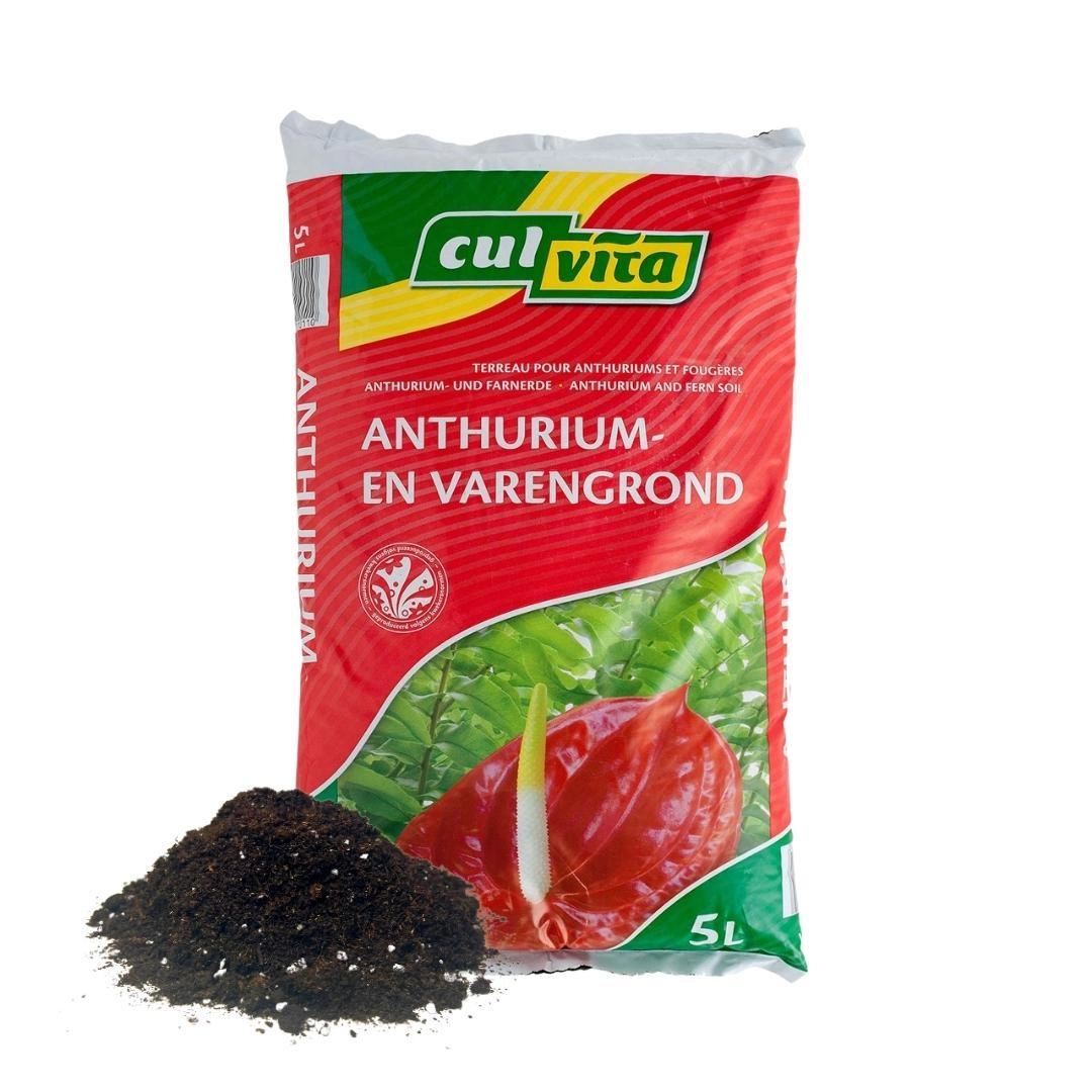 Culvita Anthurium und Farn Erde 5 Liter