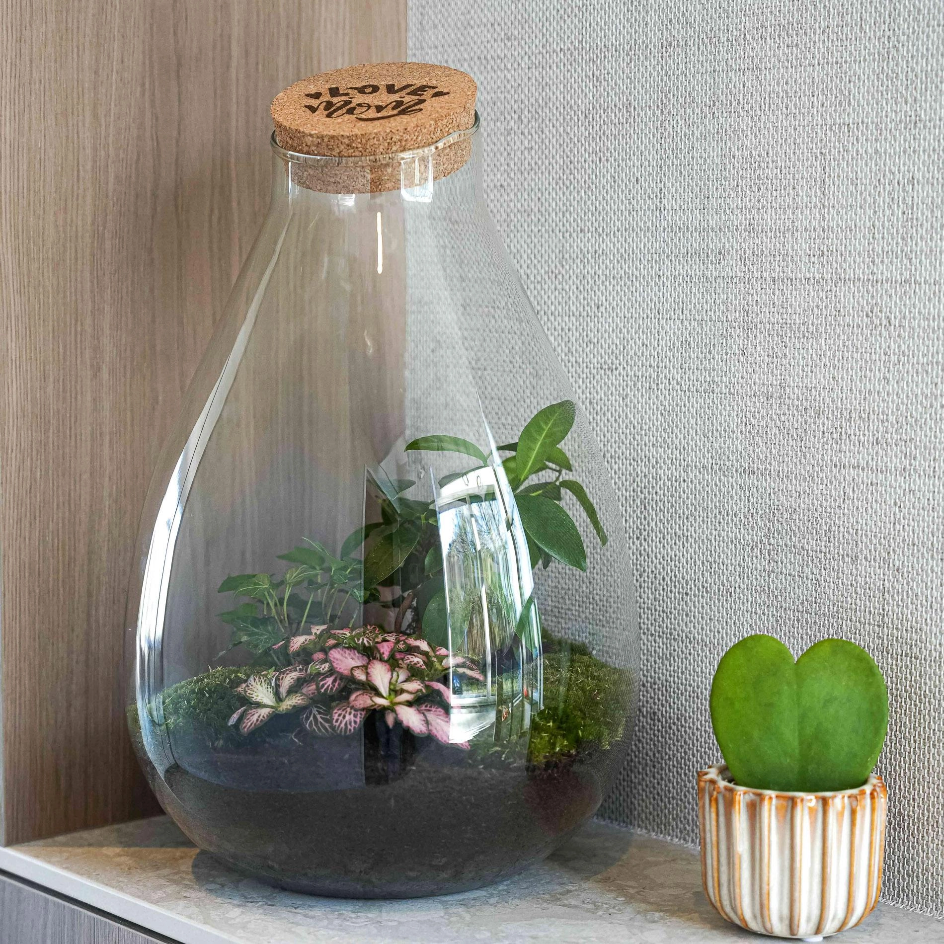 Muttertags-Terrarium Drop XL – LOVE MOM