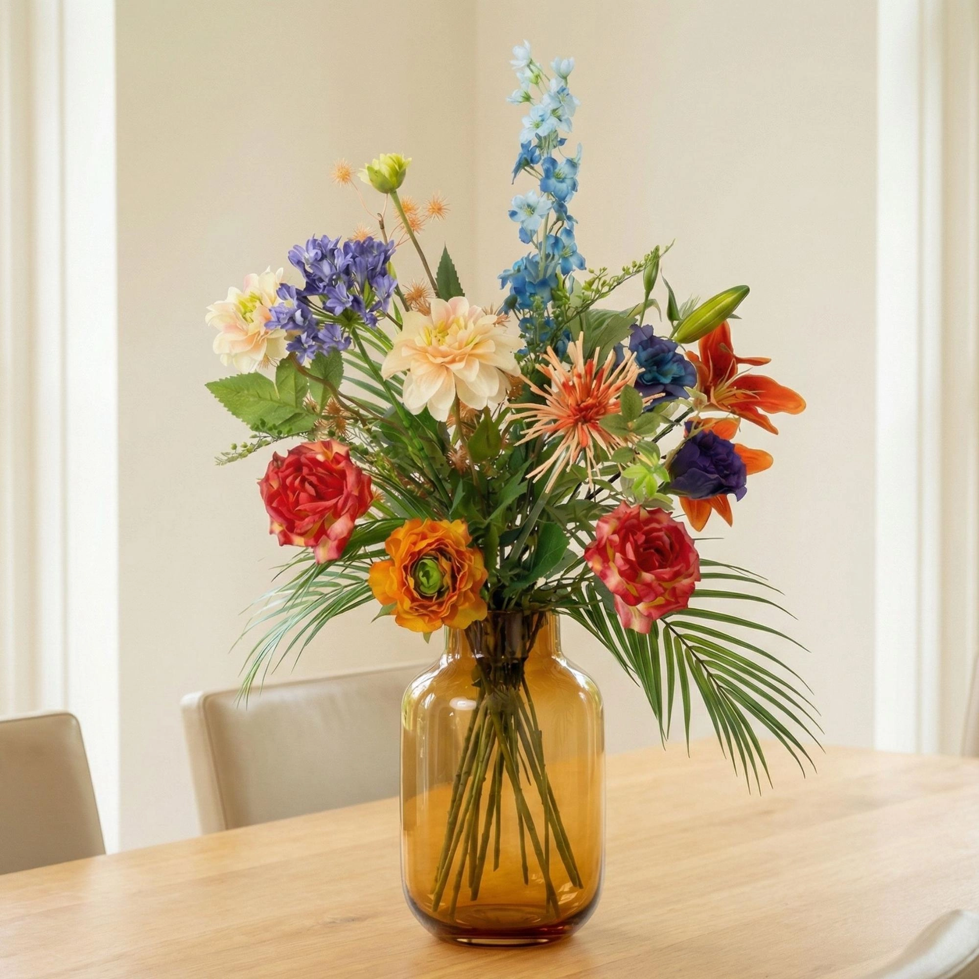 Kunstblumen-Strauß Colorful Bloom Deluxe
