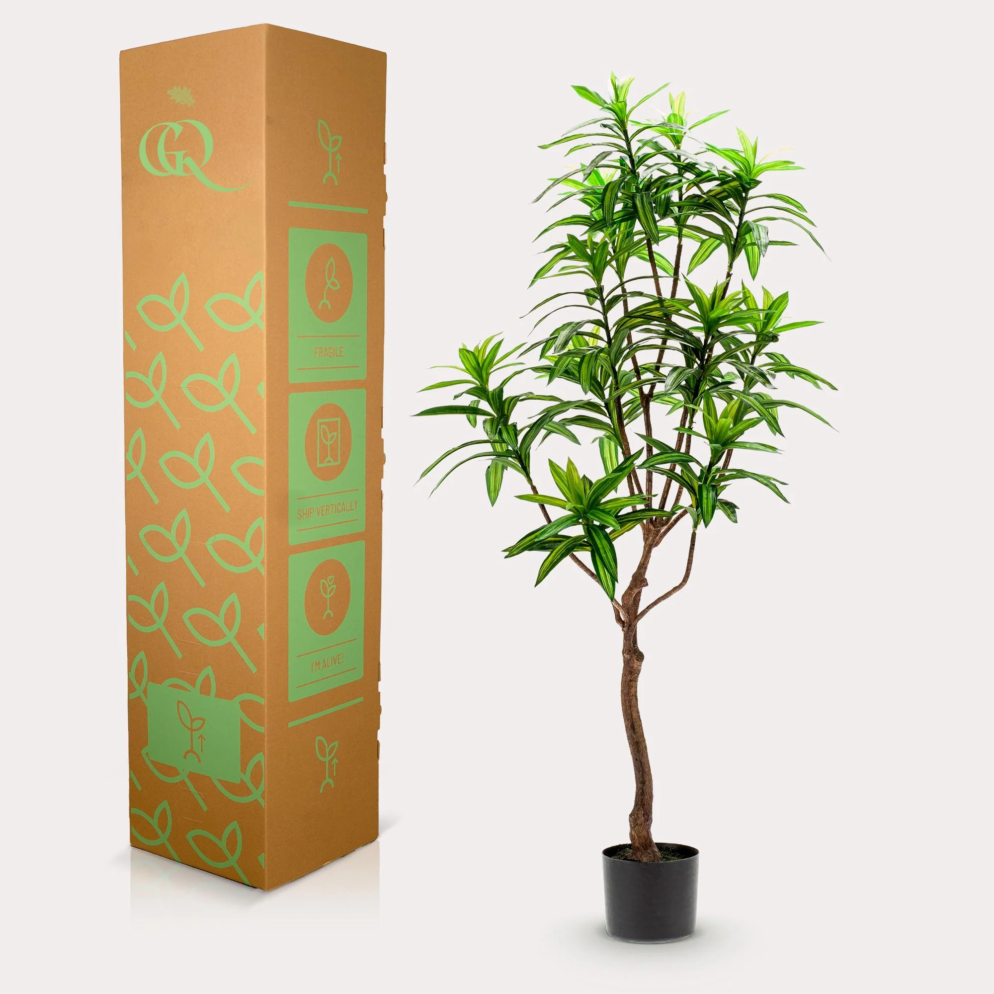 Kunstpflanze - Dracaena - Drachenbaum - 130 cm Bild 6